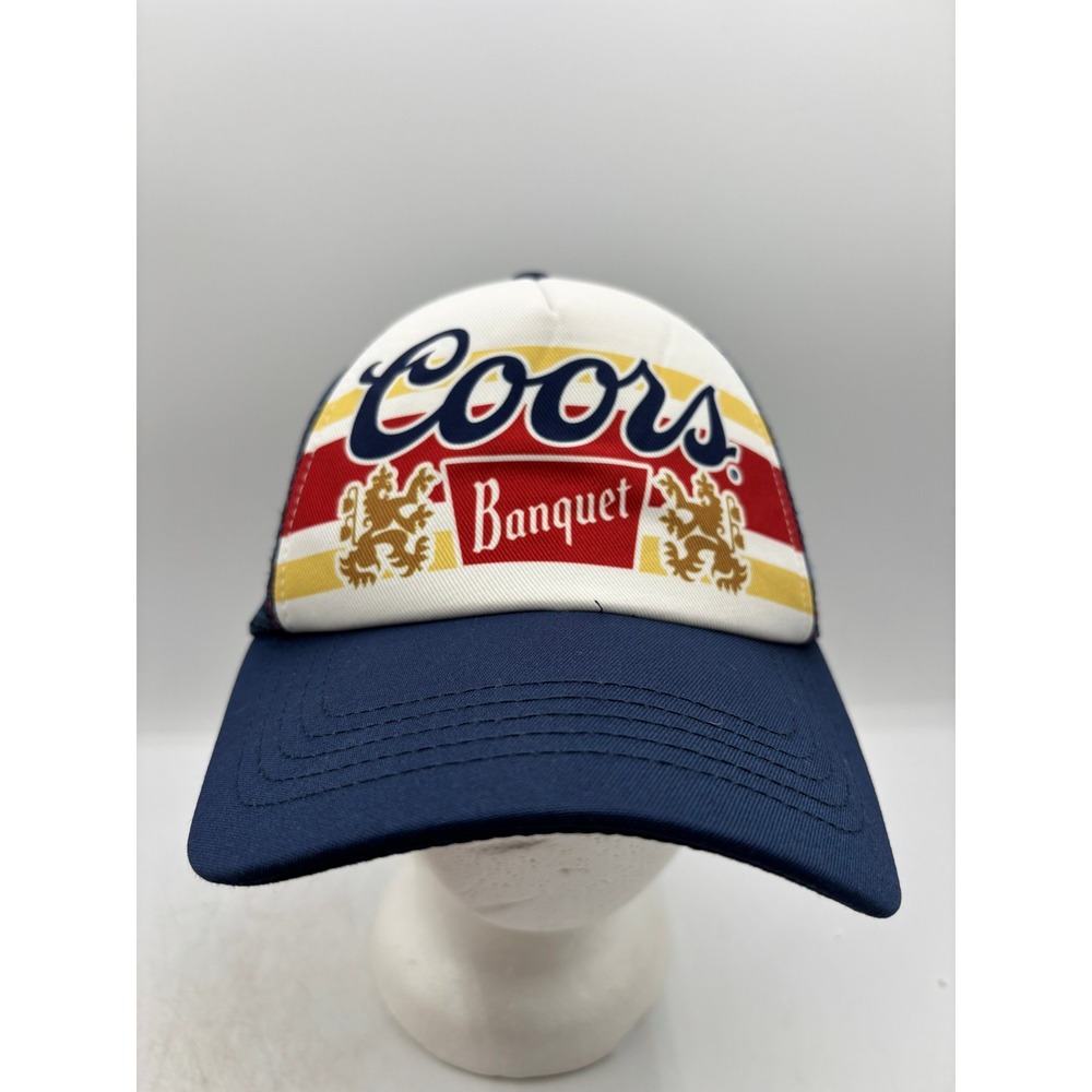 Coors Banquet Beer Trucker Hat Mesh Snapback Official Licensed Retro Cap OSFM